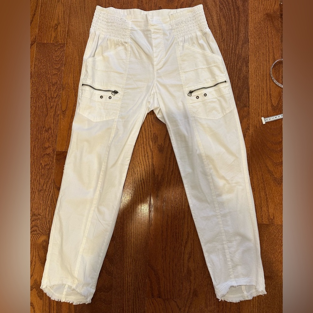 XCVI Wearables Zipper Slim Pant